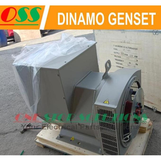 Dinamo Genset Dinamo Alternator Sandport 50 Kva Single Bearing