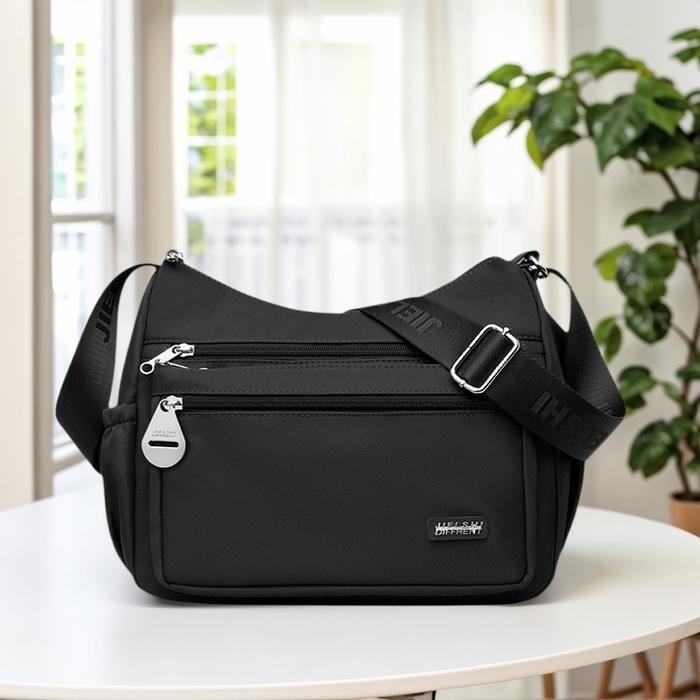 Sc Selempang Maya Tas Selempang Wanita 3760# - Slingbag Berbahan Parasut Premium Furing Full Embos B