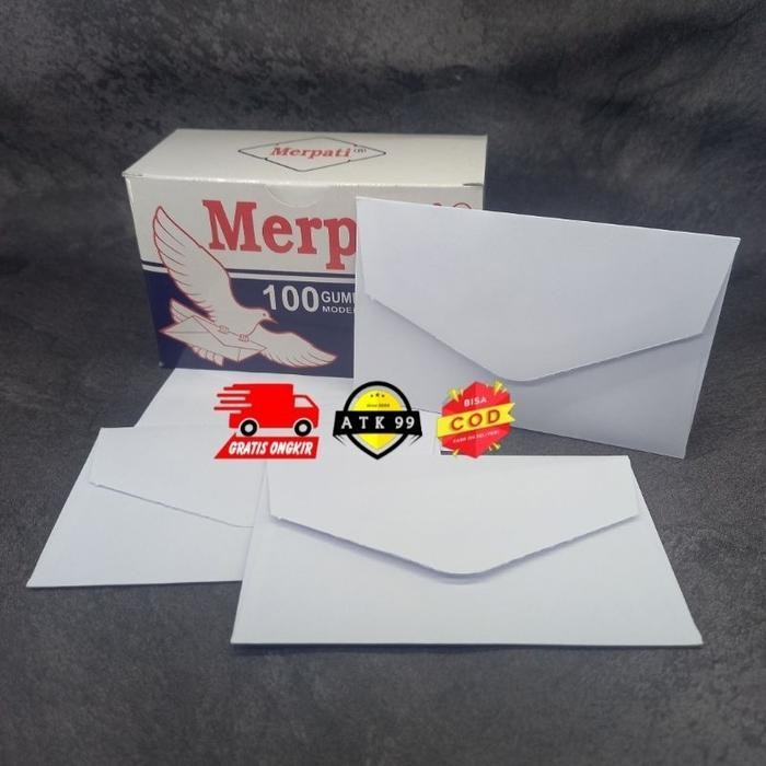 

LFM MERPATI Polos Kecil- Amplop merpati isi 100/Amplop Diamond 11070mm/Angpau Kertas Merah