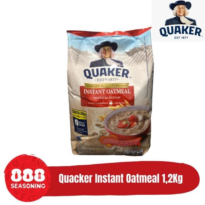 

(Allthebest) QUACKER INSTANT OATMEAL 1,2Kg