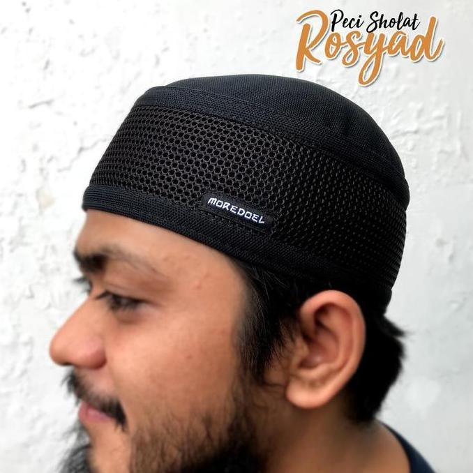 (Allthebest) Kopiah Peci Hitam Rosyad By Moredoel