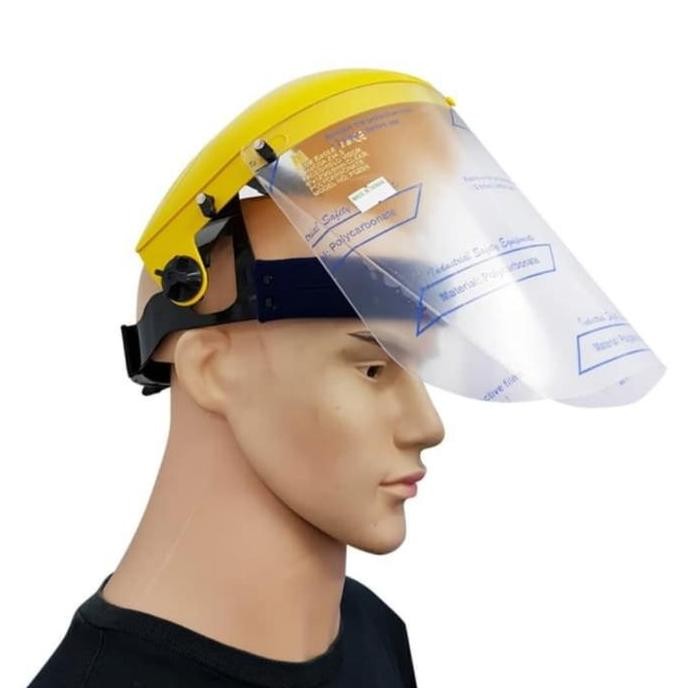 Helm Apd / Face Shield / Safety Helm New Stok