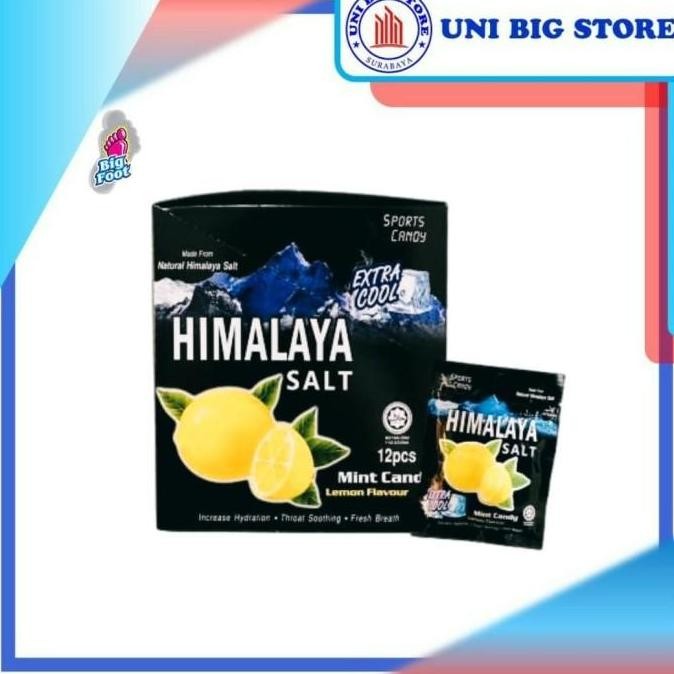 

(Allthebest) Permen Himalaya SALT MINT Sports Candy Lemon 15gr x 12 sachet DUS BOX