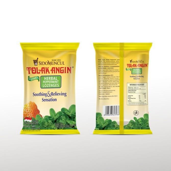 

(Allthebest) Permen Tolak Angin Polybag SIDOMUNCUL isi 50 Butir