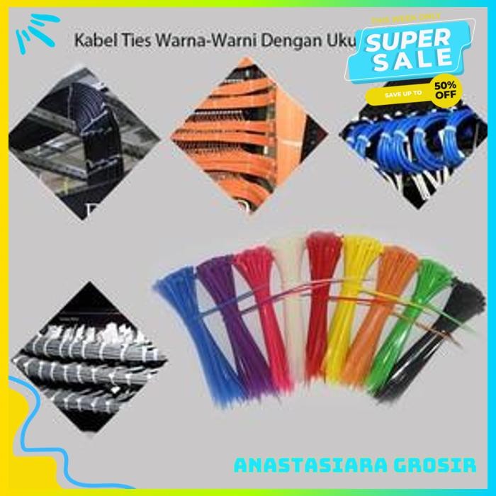 

KAT-2.5X150-PUTIH 100PCS KABEL TIES 15CM ALAT IKAT YANG KUAT KUALITAS PRODUK TERBAIK