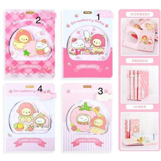 

Diary / Agenda Strawbery Baby / Notebook Import BS
