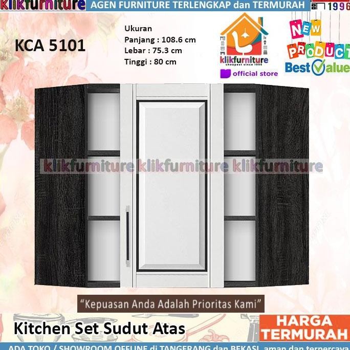 Kca 5101 Sucitra Kitchen Set Sudut Atas