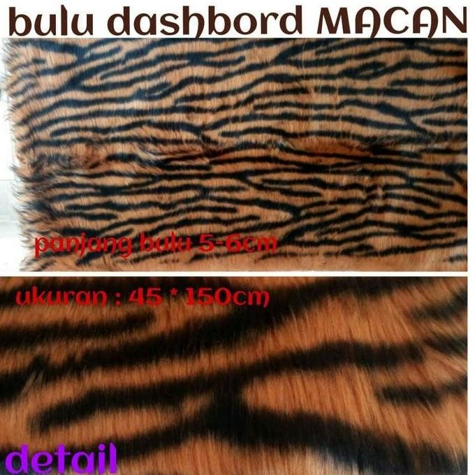 ALAS BULU PANJANG DASHBOARD MOTIF MACAN ORIGINAL DAN TERPERCAYA