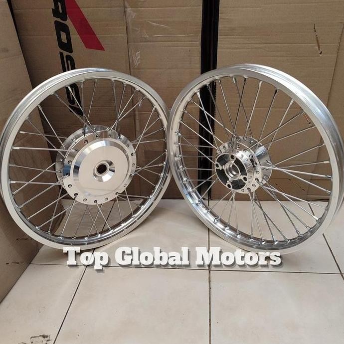 VELG ROSSI BEAT VARIO SCOOPH GENIO RING 17 SEPASANG UKURAN 140X140 17 MOTORCYCLE ORIGINAL DAN TERPER