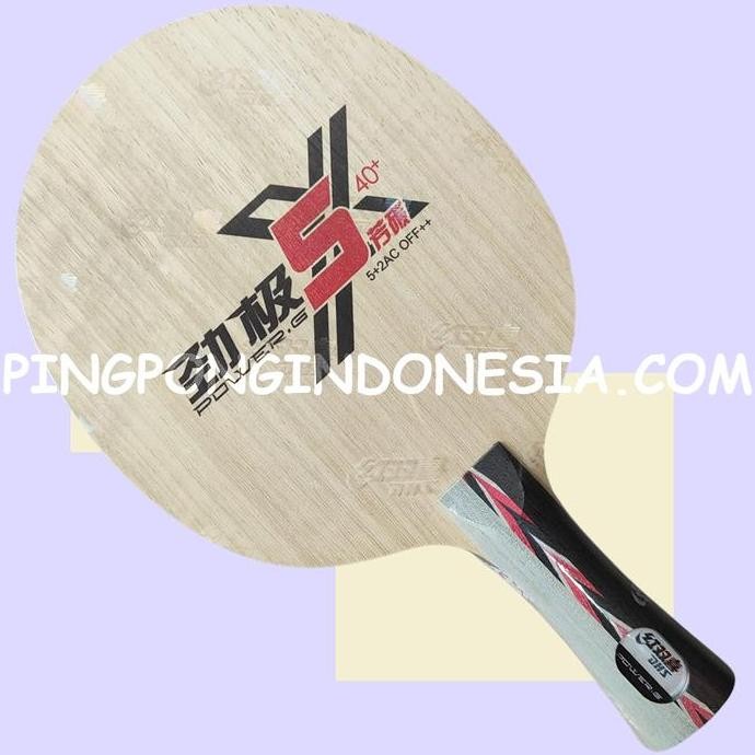 DHS PG 5x - FL - Blade Kayu Pingpong Tenis Meja Bat Bet