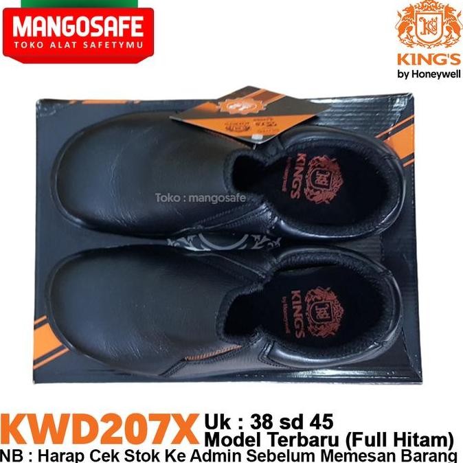 Safety Shoes Kings Kwd 207X / Sepatu Proyek Pendek Slip On Kwd207X  / Kings By Honeywell Kwd 207 X S