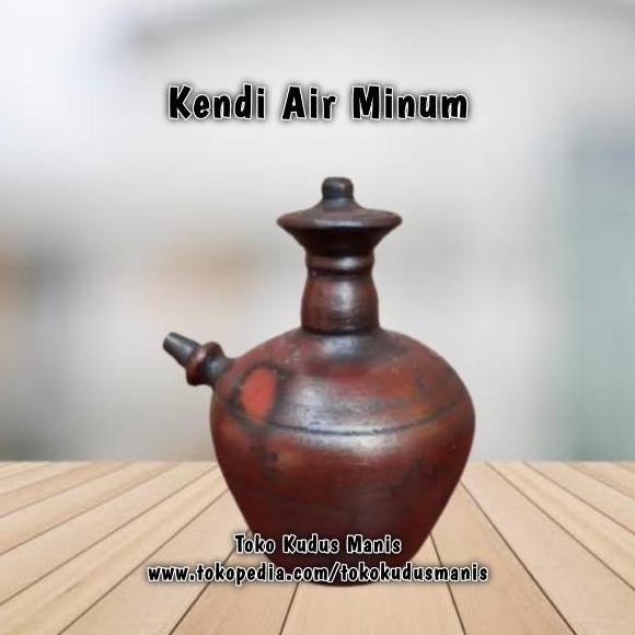 (Allthebest) Kendi air minum tradisional kendi tanah liat