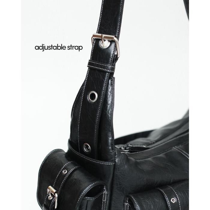 TWB Tako Bag - Shoulder And Sling Bag - Omote Sensei Postman Bag Large Tas Messenger Muat Laptop 14i