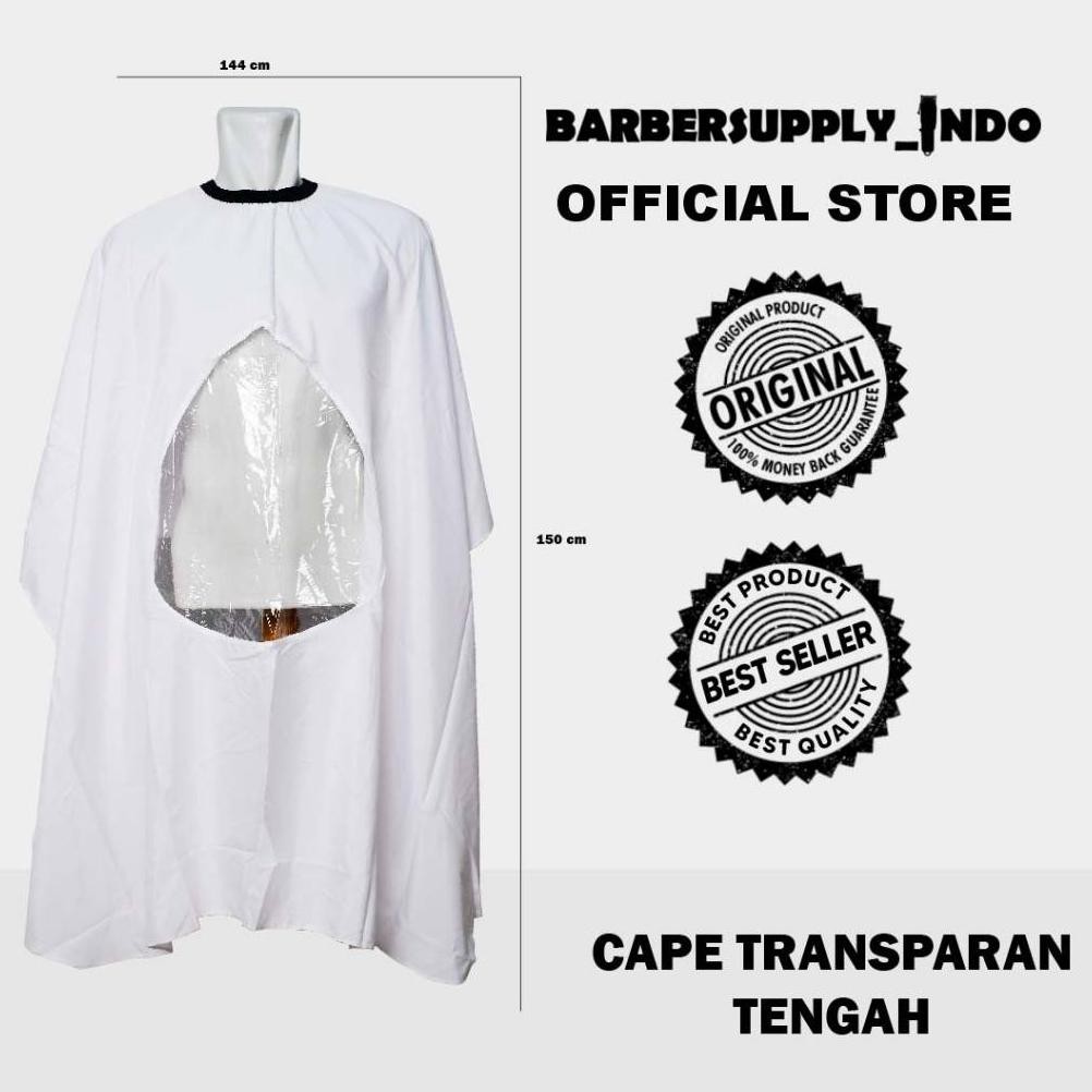 Kain Kep Kip Barber Cape Barber Transparan