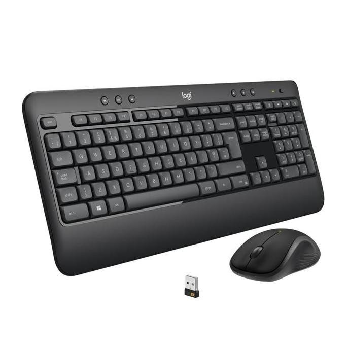 Logitech Mk540 Advanced Wireless Keyboard Dan Mouse Combo - Mouse Logitech - Keyboard Logitech - Mou