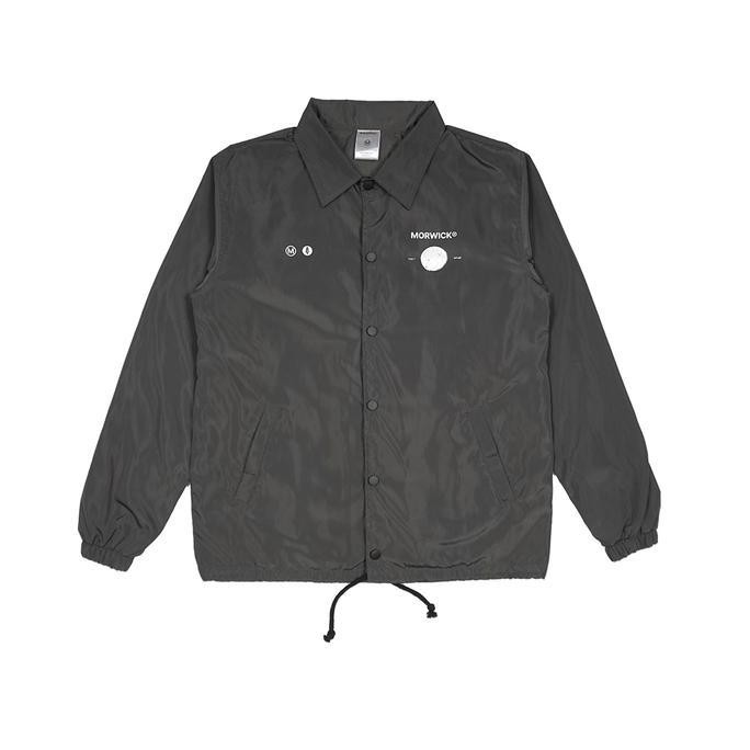 Promo Morwick - Coach Jaket Pria - Jacket Void - Abu