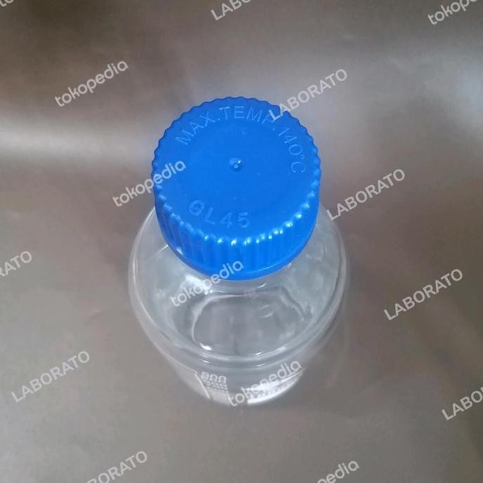 (Allthebest) BOTOL SAMPEL 1000ML BENING LAB SAMPLE BOTTLE CLEAR 1000 ML 1L
