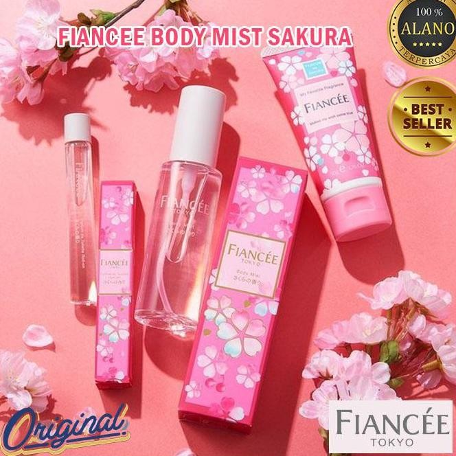 Diskon Fiancee Body Mist Sakura Scent Limited Original Japan Parfum Ready