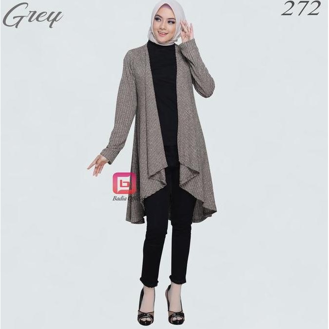 Grosir Cardigan Outer Rajut Lengan Panjang Long Sweater Jaket Jumbo Wanita Kardigan Bahan Tebal Prem