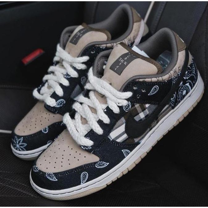 Sale Nike Sb Dunk Low Travis Scott Cactus Jack - 100% Authentic Original Guaranteed