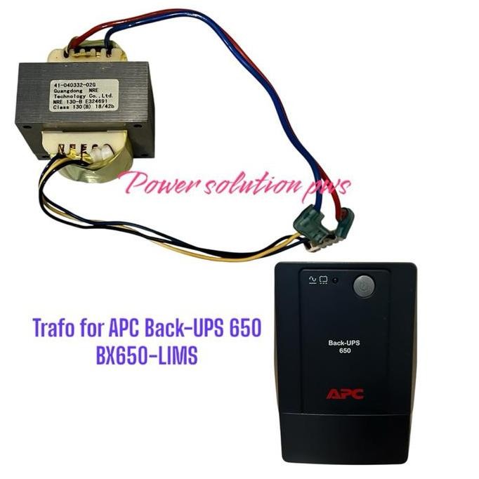 Apc Trafo For Ups Apc Back-UPS 650 Model BX650LI-MS Back Ups BX 650 LIMS [ Travo Inverter UPS APC BX