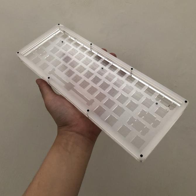 (Expert) Custom Case Akrilik Keyboard Mechanical Fantech Maxfit61