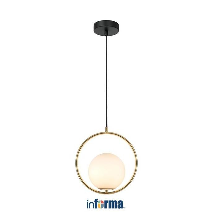 Informa Hanne Lampu Gantung Round  - Bronze