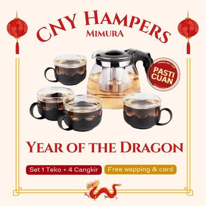 

Ready Hampers Parcel Imlek CNY Gift Teko 1 Chinese New Year Kado Unik