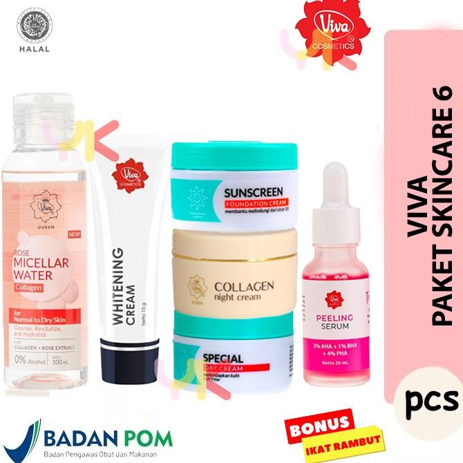 Viva Paket Anti Flek Hitam Paket Viva 6 paket micellar water
