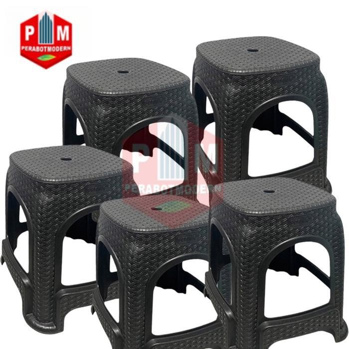 Cod - Kursi Baso Plastik Rotan Kokoh Sampai 120 Kg / Bangku Bakso Satuan Terbaru