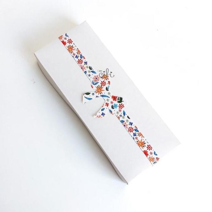 

Baru Pita Karton SENJA 46cm x 1cm Sabuk Hias Box Kado & Parcel