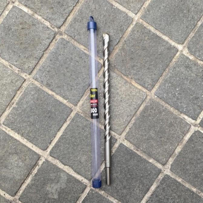 (Allthebest) Mata Bor Tembok PANJANG MOLLAR 5 6 8 10 12 14 16 mm - Bor Beton 30cm