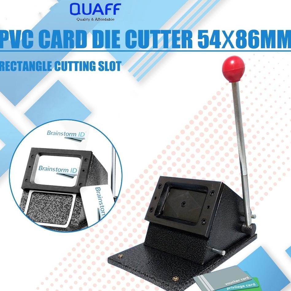

Mesin Alat Pemotong Kertas Id Card Pvc Card Die Cutter Untuk Pembuatan Id Ukuran Potong 86Mm X 54Mm Me Quaff