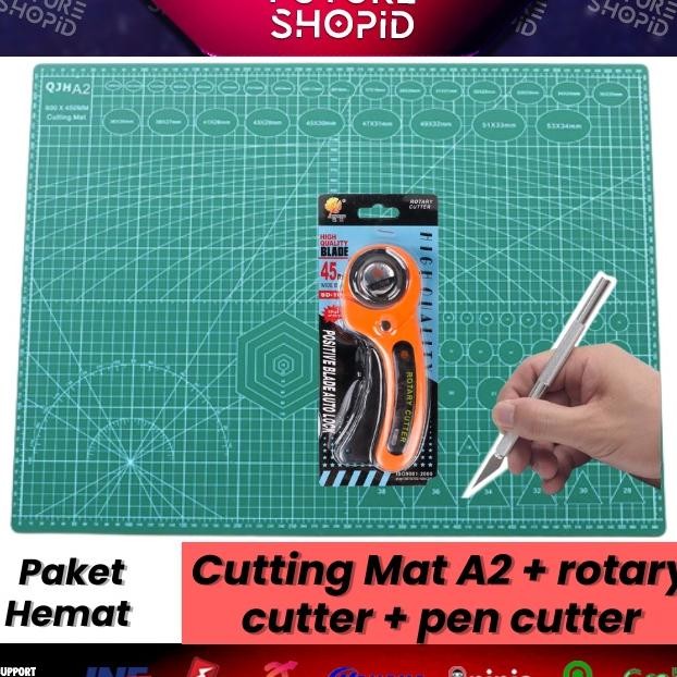 

Paket Cutting Mat A2 Rotary Cutter 45Mm Pen Cutter