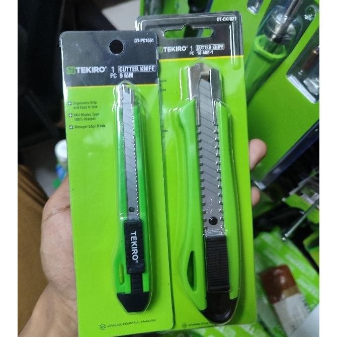 

Tekiro Cutter Set 2 Pcs 9Mm 18Mm
