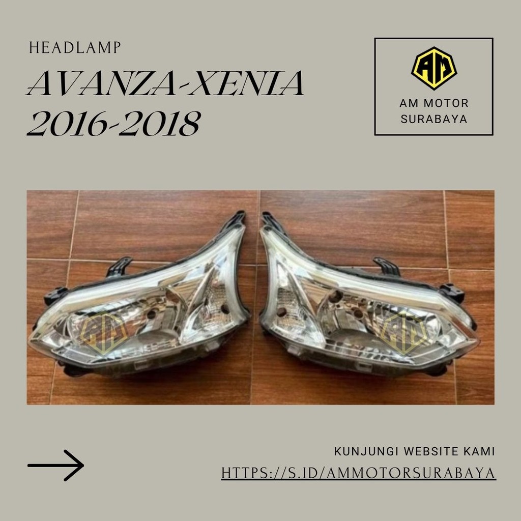 Headlamp AVANZA / XENIA 2016-2018