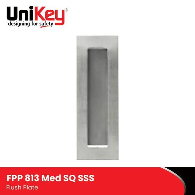 Unikey Flush Pull Plate Fpp 813 Med Sq