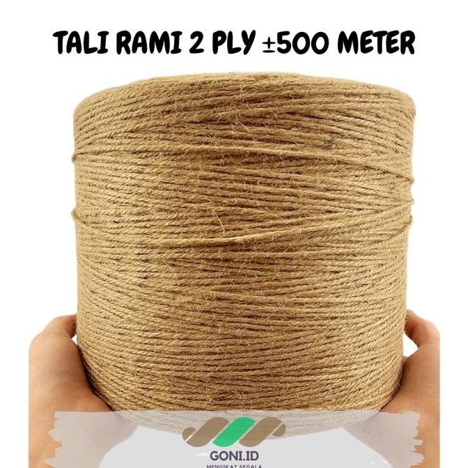 

Tali Rami Goni 2 Ply 500M Untuk Kerajinan Tangan, Undangan, Dan Souvenir Co
