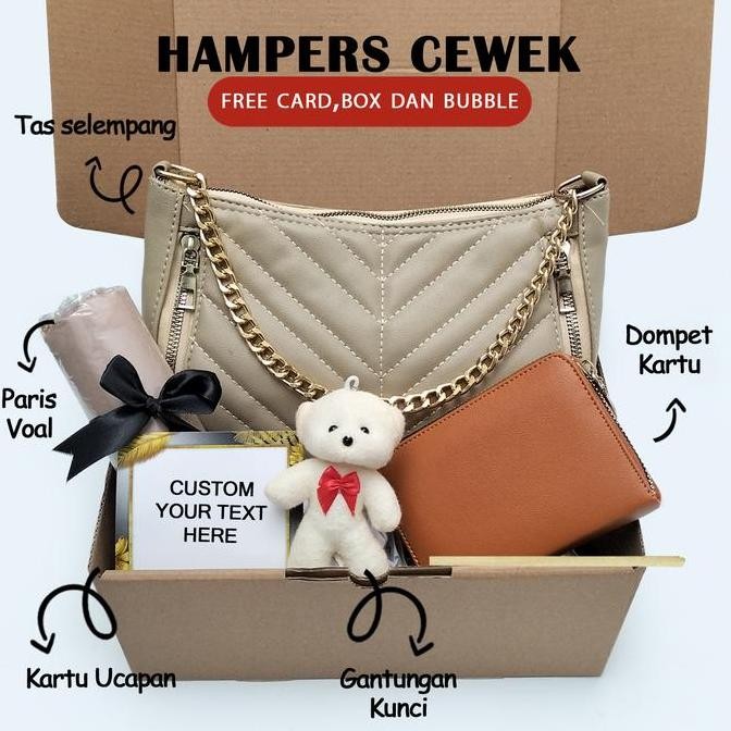 

Ready Set Hampers Kado Ulang Tahun Tas Wanita Hadiah Paket Kado Cantik