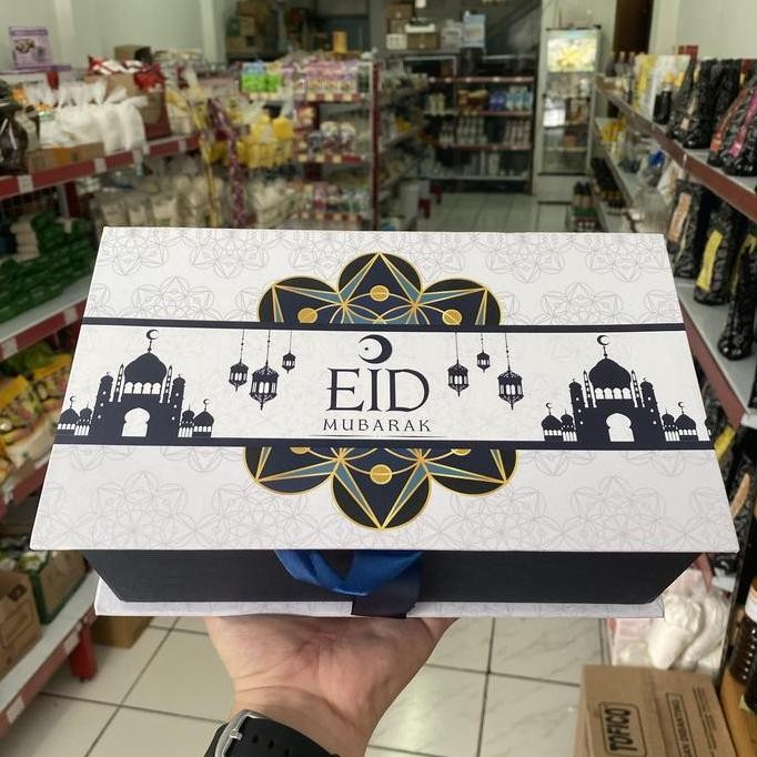 

Ready Hardbox Hampers Lebaran 25x15 cm | Kotak Kado Eksklusif