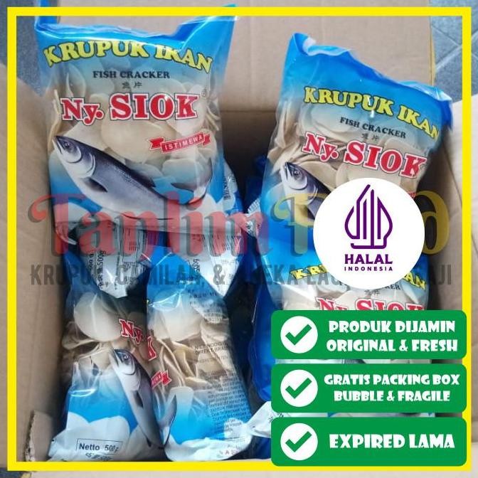 

(Allthebest) Ny. Siok - Krupuk Kerupuk Ikan / Fish Cracker 500gr