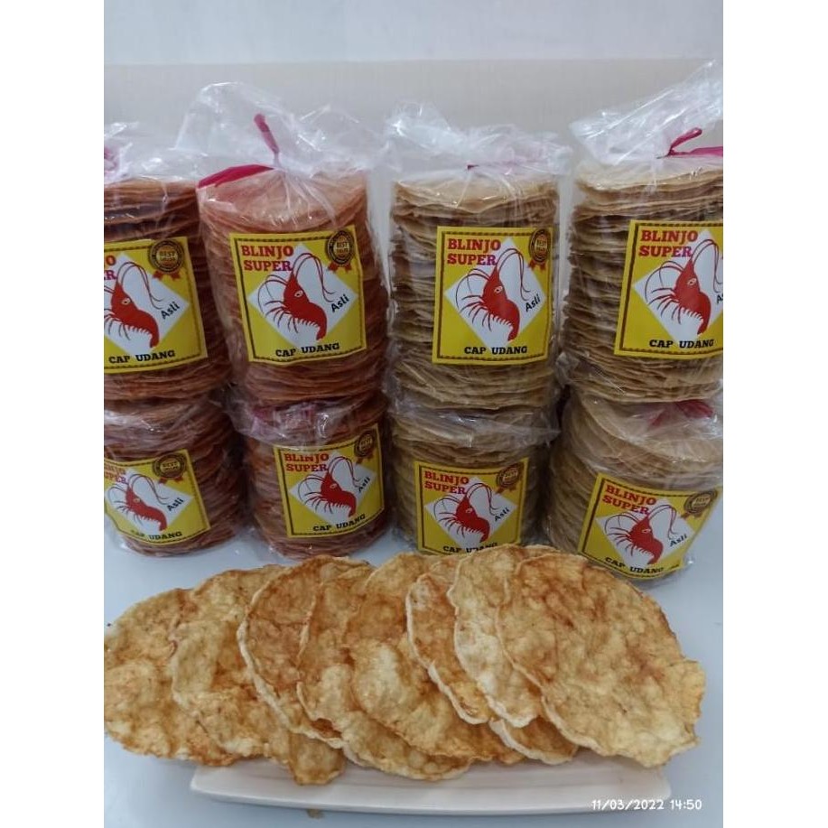 

(Allthebest) Emping Blinjo Manis Renyah Super Tipis Mentah