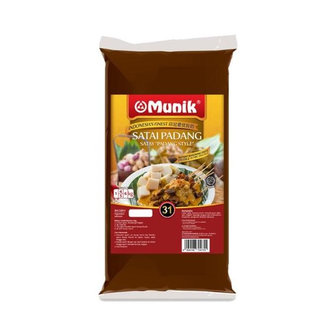 

Promo Bumbu Munik Satai Padang 1000G - Bumbu Siap Masak Sate Padang Kuah Kental