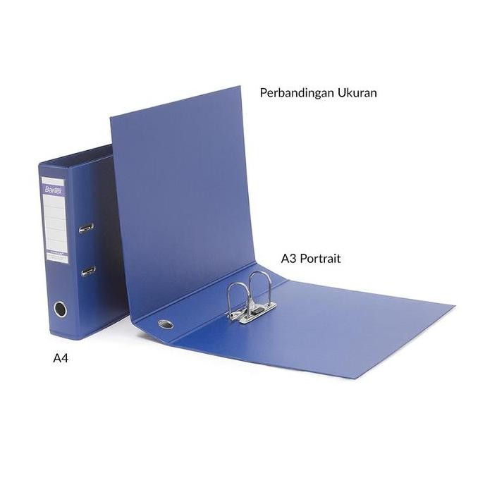 

Promo Bantex Ordner A3 Portrait 7Cm #1467 - Lever Arch File Ukuran Besar