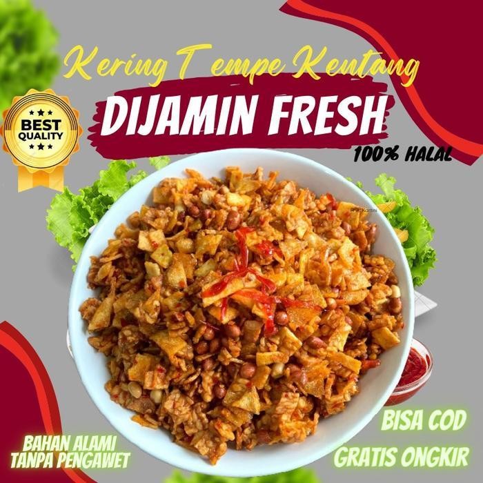 

Ccf Pawon Muw - Kering Tempe Kentang Kacang Orek Oreg Balado Pedas Manis Cocok Untuk Lauk Kering Dan Cemilan Snack