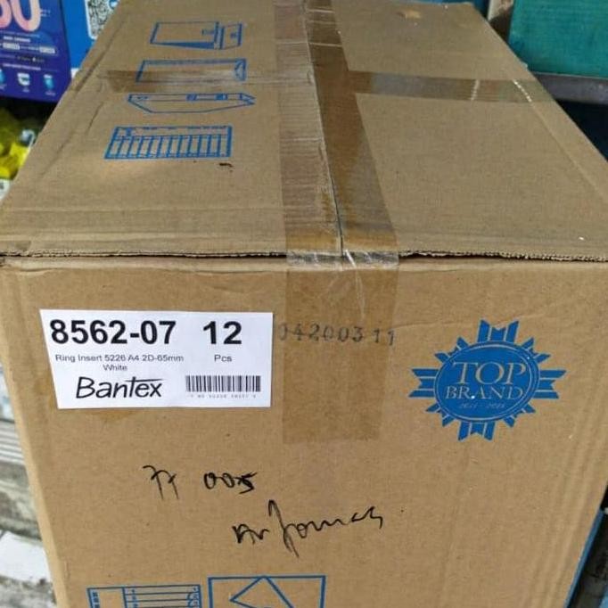 

Promo Ordner Bantex Insert Binder A4 8562 - 65Mm / 2D Ring Kuat