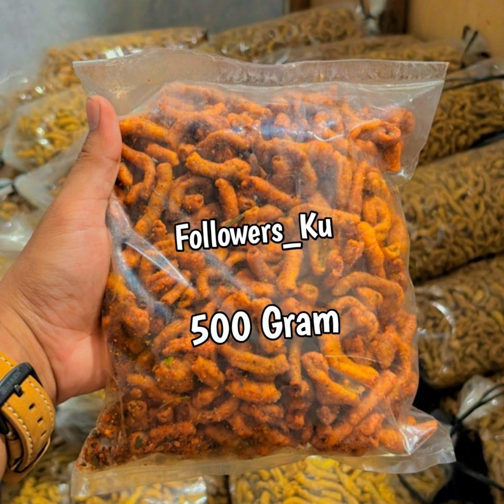 

Ccf Usus Krispi Pedas Daun Jeruk 500 Gram Renyah