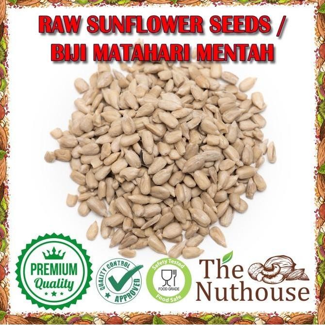 

(Allthebest) 1kg RAW Sunflower Seeds / Biji Bunga Matahari Mentah