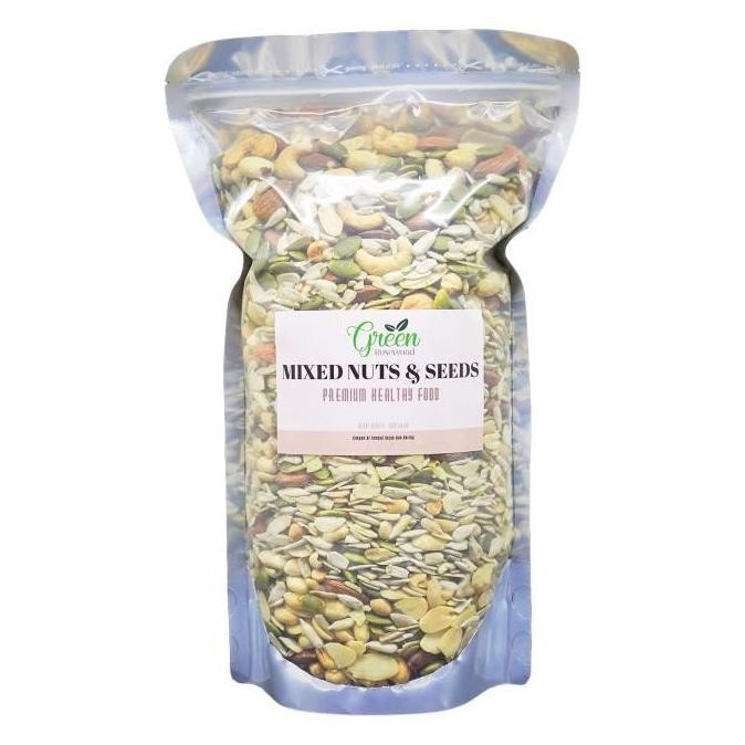 

(Allthebest) MIXED NUTS & SEEDS 1 KG PREMIUM - TRAIL MIX NUT & SEED MIXNUT 1000 GR
