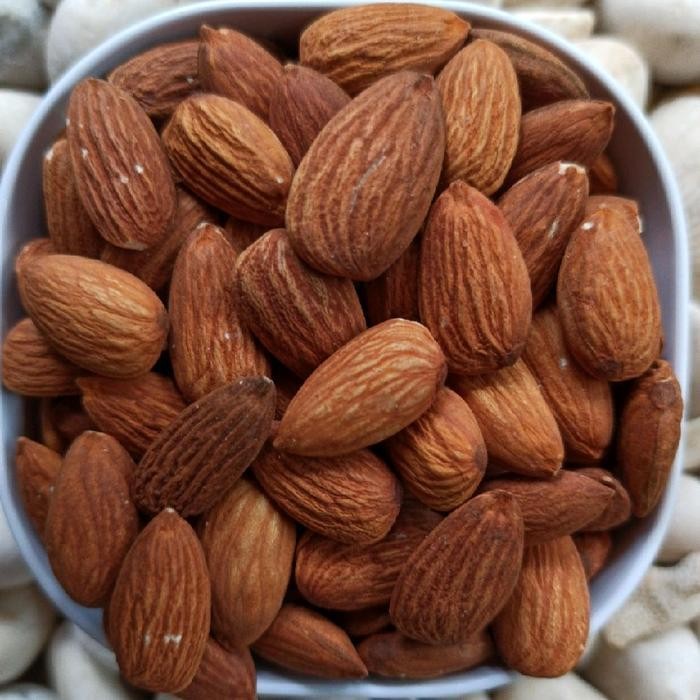 

Ccf Kacang Almon Utuh Panggang Oven 500 Gram / Whole Roasted Almond 500 Gr Cemilan Snacks